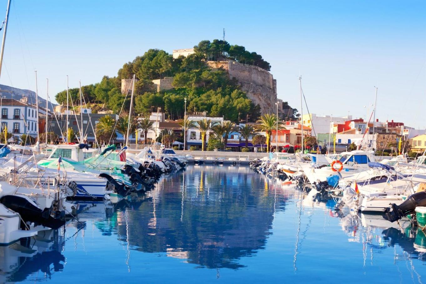 Adosado En Denia Con Gran Jardin Villa Bagian luar foto